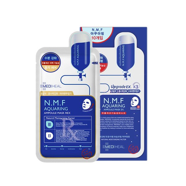 Mediheal N.M.F Aquaring Ampoule Mask Rex - 10 Sheets